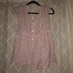 Floral short sleeve